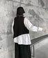 Angle Button Vest